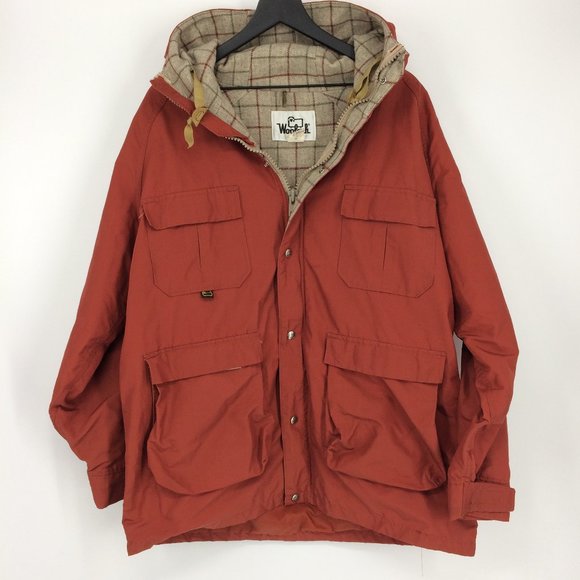 Woolrich Other - Vintage Woolrich Fall Winter Pumpkin Hooded Parka